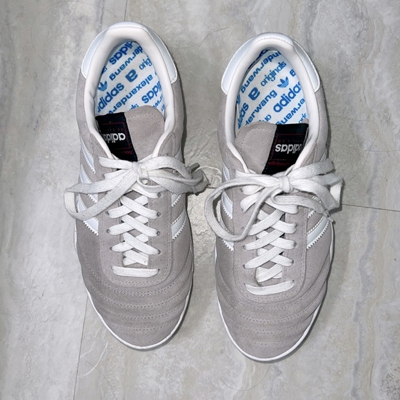 adidas Originals by Alexander Wang Suede Low Top Sneakers Mens US Size 6.5 - Picture 6 of 9